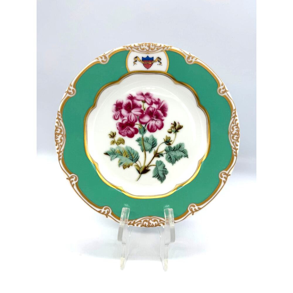 Woodmere China White House Dessert Collection 1986 Lmtd Ed Pres James K Polk